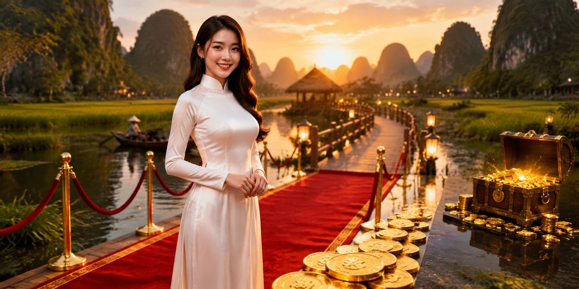 Khung cảnh bán vé số tại Ninh Bình đặc trưng